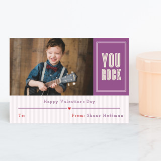 You Rock Classroom Valentine's Day Cards