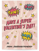 superhero Classroom Valentine's Day Cards