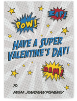 superhero Classroom Valentine's Day Cards