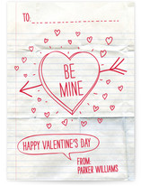 Handwritten Love Note Classroom Valentine's Day Cards