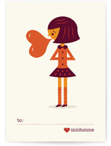 Be Mine Bubblegum Classroom Valentine's Day Cards
