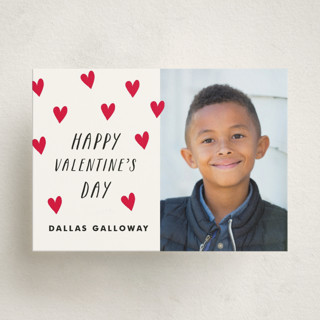 Scattered Hearts Classroom Valentine's Day Cards Scattered Hearts Classroom Valentine's Day Cards