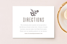 Directions Cards