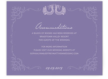 Whimsical Peacock Directions Cards