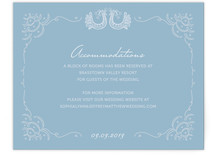 Whimsical Peacock Directions Cards