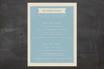 Directions Cards