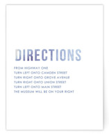 Ombre Directions Cards