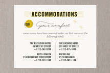 Directions Cards