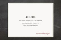 Directions Cards