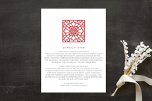 Directions Cards