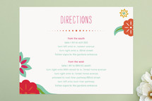 Directions Cards