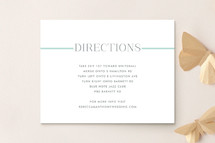 Directions Cards