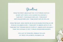Directions Cards