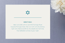 Directions Cards