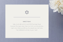 Directions Cards