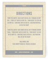 The Big Match Directions Cards