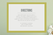 Directions Cards
