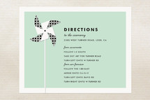 Directions Cards