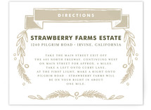 Chalkboard Directions Cards