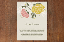 Directions Cards