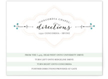 Striped Sweet Nothings Directions Cards
