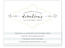 Striped Sweet Nothings Directions Cards
