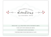 Striped Sweet Nothings Directions Cards