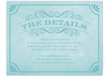 A Chalkboard Marriage Directions Cards