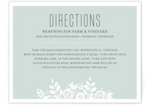 White Shadows Directions Cards