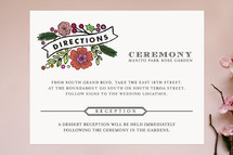 Directions Cards