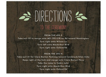 In the Park Directions Cards