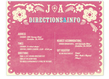 Papel Picado Directions Cards