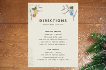 Directions Cards