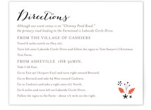 Merry Garden Directions Cards