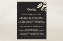 Directions Cards