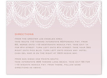 Mantilla Spanish Lace Directions Cards