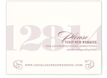 Bold Numerals Directions Cards
