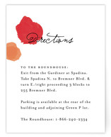 Watercolor Wheel Directions Cards