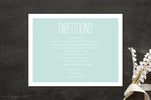 Directions Cards