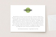 Directions Cards