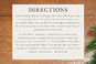 Directions Cards