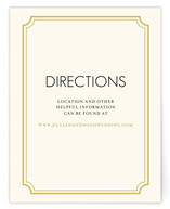 Modern Classic Directions Cards