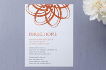 Directions Cards