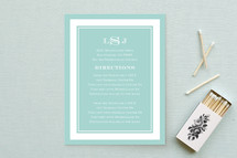 Directions Cards