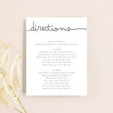 Directions Cards