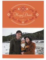 Ornate Lotus Diwali Cards