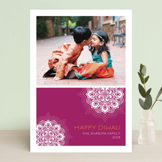 Modern Rangoli Diwali Cards