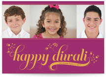 Floral Diwali Diwali Cards