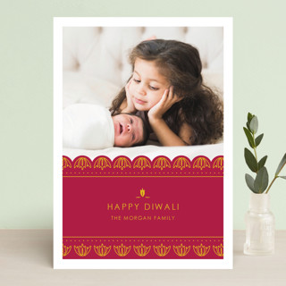 Diya Festival Diwali Cards