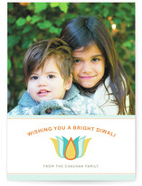 Bright Lotus Diwali Cards